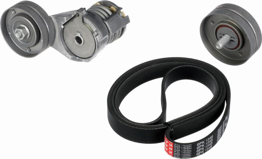 Set curea transmisie cu caneluri VW BORA Variant (1J6), Turism, 05.1999 - 05.2005 Gates K026PK1548