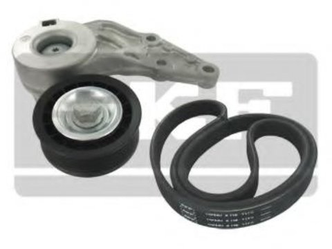 Set curea transmisie cu caneluri VW SHARAN (7M8, 7M9, 7M6), FORD GALAXY (WGR), SEAT ALHAMBRA (7V8, 7V9) - SKF VKMA 31233