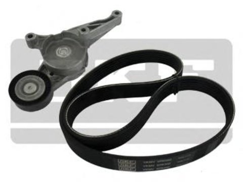 Set curea transmisie cu caneluri VW TOURAN (1T1, 1T2), AUDI A3 (8P1), VW RABBIT V (1K1) - SKF VKMA 31079