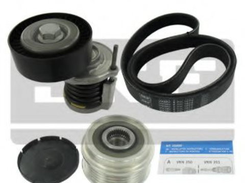 Set curea transmisie cu caneluri VW TOURAN (1T3) (2010 - 2015) SKF VKMAF 31098