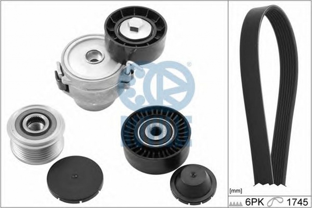 Set Curea transmisie FORD S-MAX WA6 RUVILLE 5599880