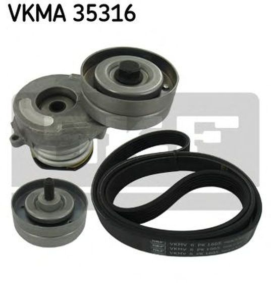 Set Curea transmisie OPEL ASTRA G hatchback F48 F08 SKF VKMA35316