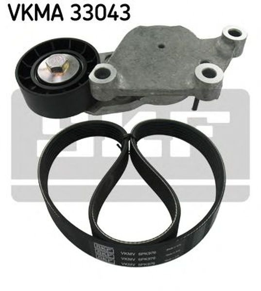 Set Curea transmisie PEUGEOT 206 hatchback 2A C SKF VKMA33043