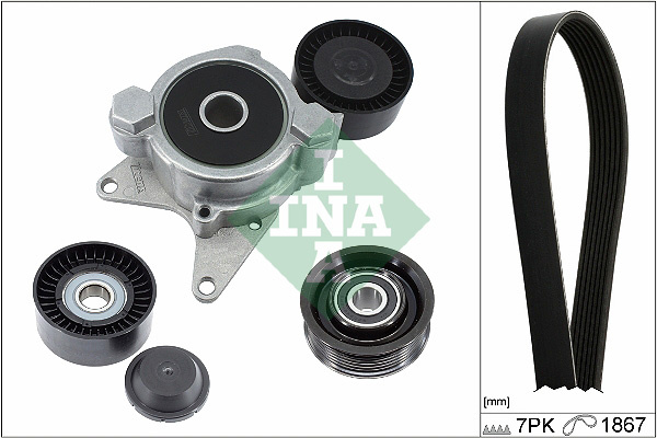 SET CUREA TRANSMISIE ~ TOYOTA AURIS (_E15_) 2.2 D (ADE157_, ADE151_) 2.0 D-4D (ADE150_) 126cp 177cp 2006 2007 2008 2009 2010 2011 2012 ~ 529 0401 10 ~ INA