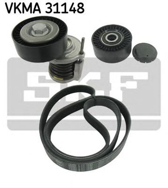 Set Curea transmisie VW MULTIVAN V 7HM 7HN 7HF 7EF 7EM 7EN SKF VKMA31148