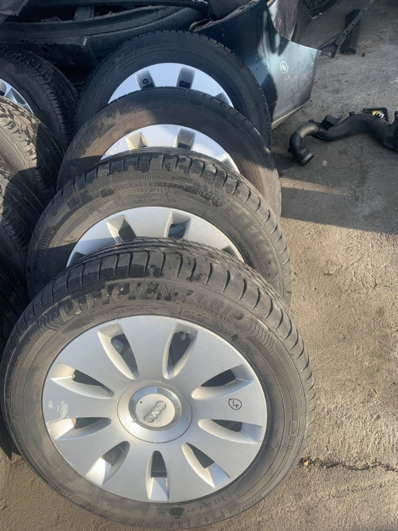 Set de jante cu cauciuc pentru Audi A6, 205/60 R16