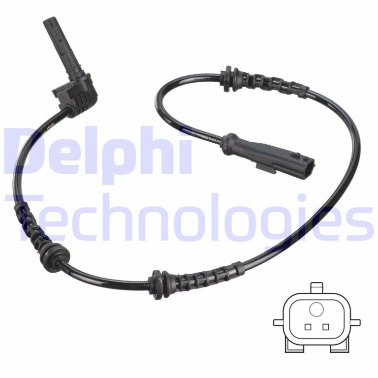 Set de reparat, senzor ASB Senzor ABS Fata Dreapta/Stanga RENAULT ESPACE V GRAND SCENIC IV MEGANE IV SCENIC IV TALISMAN 1.0-2.0 d 02.15- DELPHI SS20820