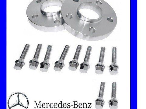 SET Distantiere Jante 5x112 20mm MERCEDES SPATE + 10 Prezoane AL-131017-3