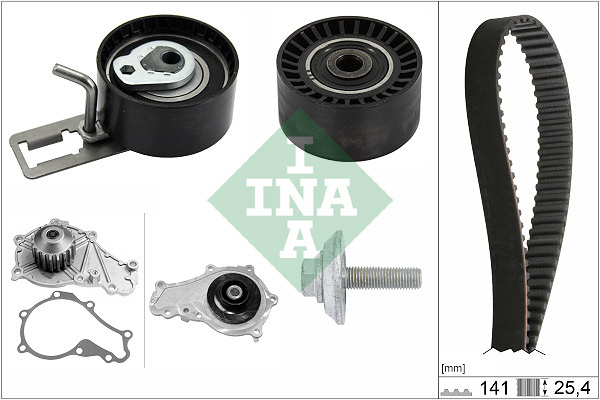Set distributie cu pompa apa # CitroEn Ds4 2011 20