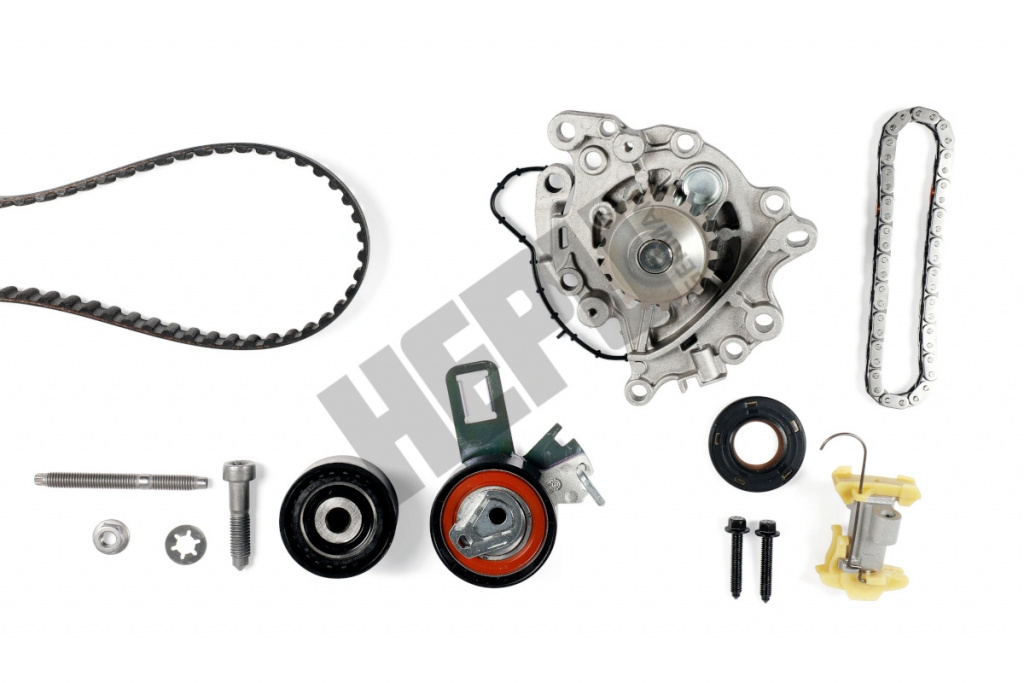 Set distributie curea si pompa apa Hepu PK19010-XT1