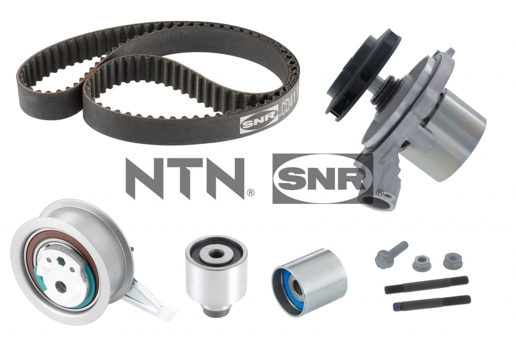 Set distributie curea si pompa apa SNR KDP457.790