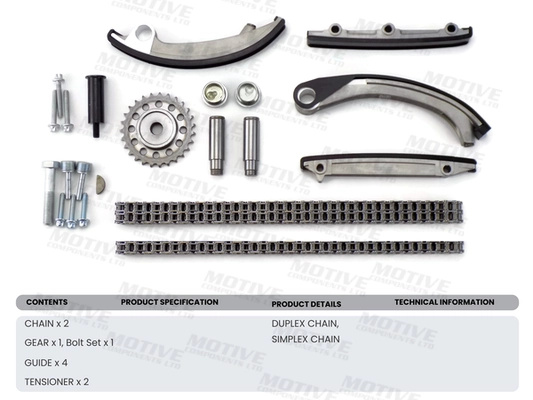 Set distributie lant MOTIVE OPEL ASTRA G cupe (T98) 2002-2005 - TCK209