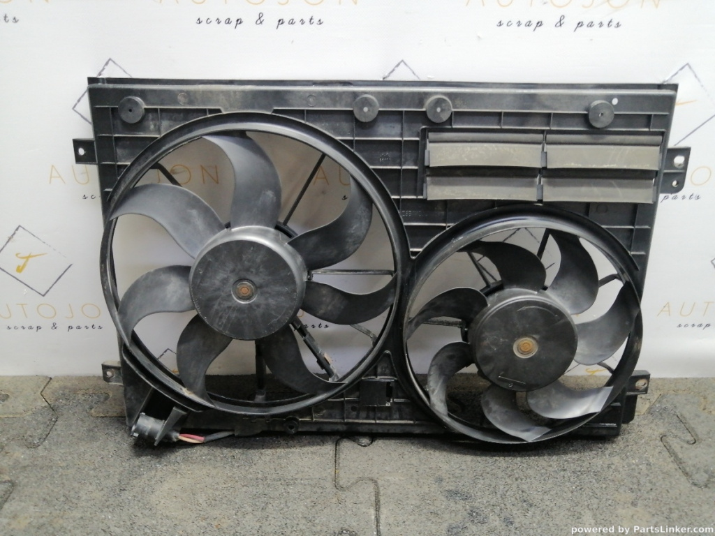 Set electroventilatoare VOLKSWAGEN PASSAT (362) [ 2010 - 2014 ] TDI (CFFB) 103KW|140HP OEM 1K0121207BC / 1K0 121 207 BC