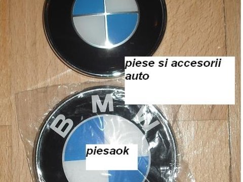Set emblema fata 82mm spate 75mm BMW
