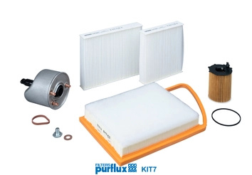 Set filtre Purflux CITROËN DS3 (SA_) 2013-2015 - KIT7