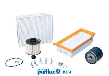 Set filtre Purflux RENAULT DUSTER (HM_) 2019-2024 - KIT4
