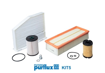 Set filtre Purflux VW GOLF PLUS Van (521) 2009-2014 - KIT5