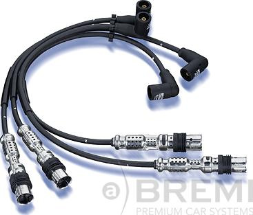 Set fise bujii AUDI A1 (8X1, 8XK), Hatchback, 05.2010 - 10.2018 Bremi 9A30B200