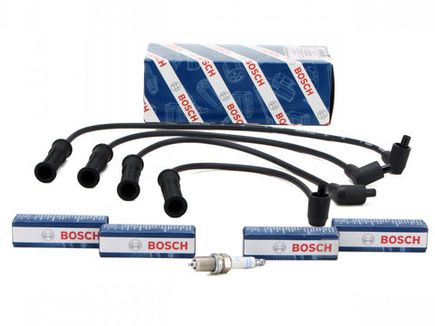 Set Fise Bujii Bosch 0 986 357 253 + Set 4 Buc Bujie Bosch 0 242 235 666