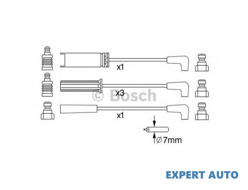 Set fise bujii Daewoo CIELO limuzina (KLETN) 1995-2008 #8 0986356972
