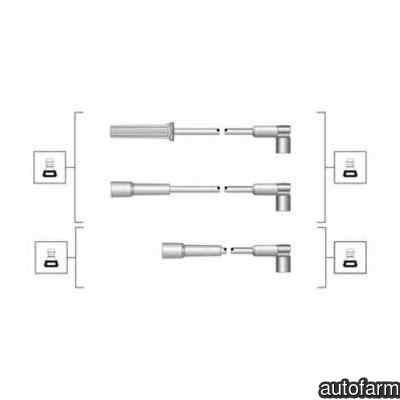 Set fise bujii DAEWOO NEXIA limuzina KLETN MAGNETI MARELLI 941319170021