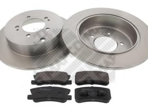 Set frana, frana disc Citroen C-CROSSER (EP_), MITSUBISHI OUTLANDER II (CW_W), MITSUBISHI LANCER EX SPORTBACK (CX_A) - MAPCO 47539