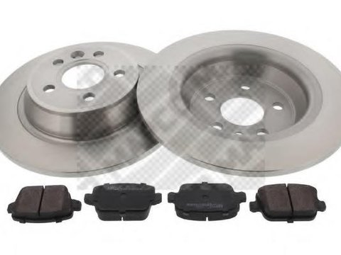 Set frana, frana disc FORD GALAXY (WA6), FORD S-MAX (WA6), FORD MONDEO IV limuzina (BA7) - MAPCO 47662