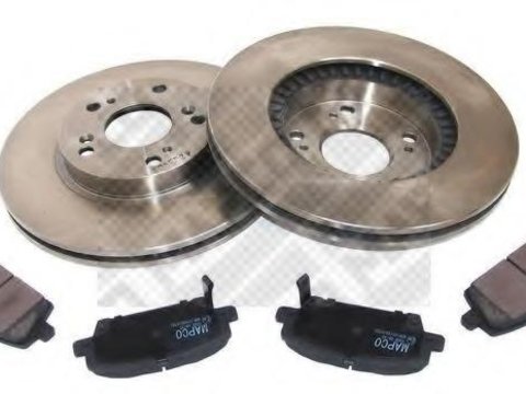 Set frana, frana disc HONDA CIVIC VIII Hatchback (FN, FK), HONDA BALLADE VIII limuzina (FD, FA) - MAPCO 47523