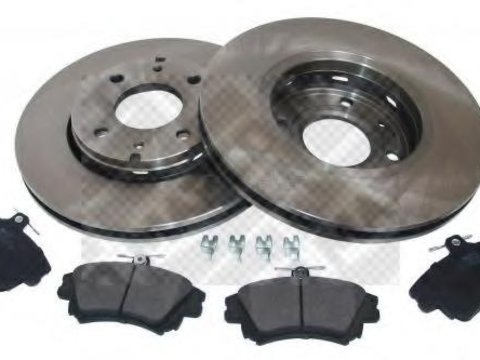 Set frana, frana disc MITSUBISHI CARISMA (DA_), VOLVO S40 I limuzina (VS), VOLVO V40 combi (VW) - MAPCO 47531