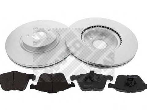 Set frana, frana disc VOLVO S40 II limuzina (MS), VOLVO V50 combi (MW), VOLVO C70 II Cabriolet - MAPCO 47827HPS