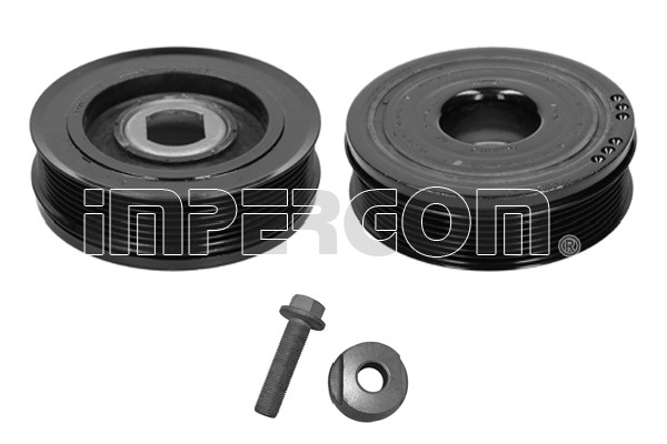 Set fulie, arbore cotit (10294K IMPERGOM) NISSAN,RENAULT