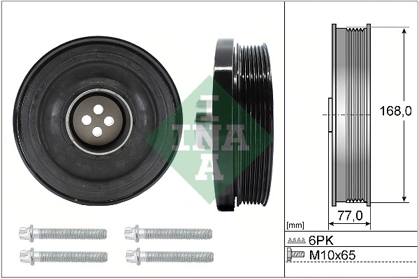 Set fulie arbore cotit INA BMW X3 (F25) 2010-2017 - 544 0130 20