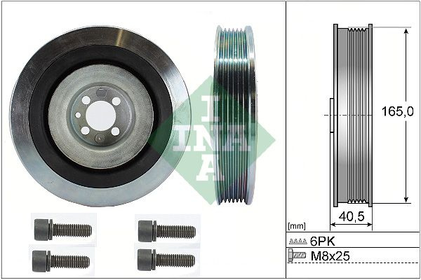 Set fulie, arbore cotit Schaeffler INA 544 0080 20