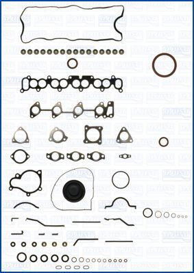 Set garnit complet. motor Complete set of engine gaskets HYUNDAI I30 SONATA V TUCSON 2.0 d 08.04-06.12 HYUNDAI i30 (FD), Turism, 10.2007 - 06.2012 Ajusa 51033300