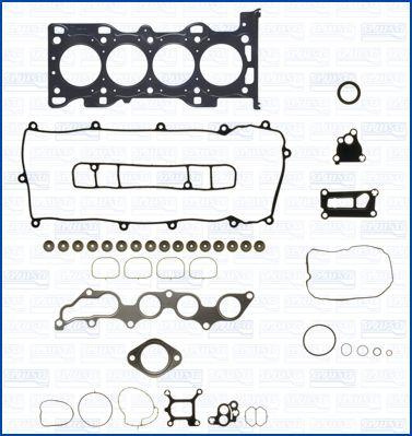 Set garnit complet. motor Complete set of engine gaskets VOLVO S40 II V50 FORD MONDEO III 1.8 10.00-12.10 MAZDA 6 (GG), Sedan, 06.2002 - 12.2008 Ajusa 50235000