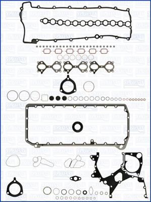 Set garnit complet. motor Complete set of engine gaskets BMW 3 E90 3 E91 3 E92 3 E93 5 E60 5 E61 7 E65 E66 E67 X3 E83 X BMW 5 - V (E60), Sedan, 12.2001 - 03.2010 Ajusa 51029100