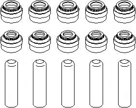 Set garnituri, ax supape MERCEDES-BENZ limuzina (W124), MERCEDES-BENZ KOMBI Break (S124), MERCEDES-BENZ 190 limuzina (W201) - TOPRAN 401 129