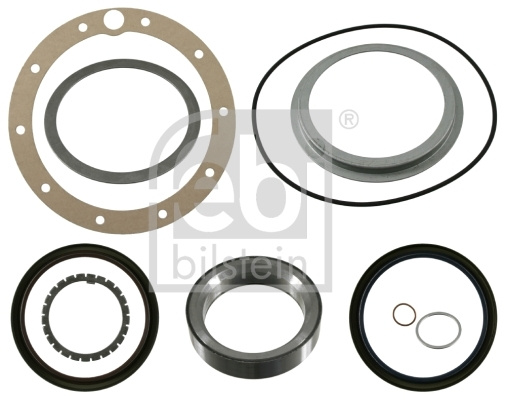 Set garnituri butuc roata ~ puntea spate Mercedes-benz Econic 1998 1999 2000 2001 2002 2003 2004 2005 2006 2007 2008 2009 2010 2011 2012 2013 2014 2015 2016 2017 2018 2019 2020 2021 2022 2023 2024 ~ 21982 ~ FEBI BILSTEIN