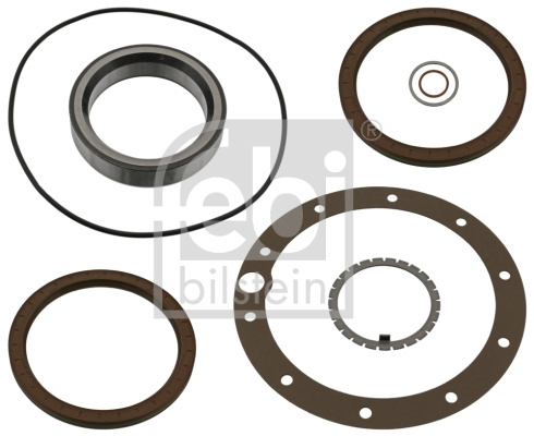 Set garnituri butuc roata ~ puntea spate Mercedes-benz Econic 1998 1999 2000 2001 2002 2003 2004 2005 2006 2007 2008 2009 2010 2011 2012 2013 2014 2015 2016 2017 2018 2019 2020 2021 2022 2023 2024 ~ 21949 ~ FEBI BILSTEIN