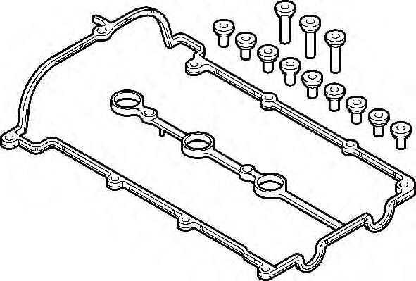 Set garnituri, Capac supape MAZDA MX-6 (GD) (1987 - 1997) ELRING 658.220