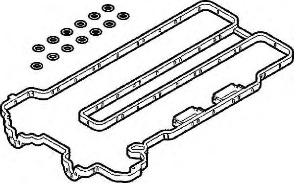 Set garnituri, Capac supape OPEL CORSA C (F08, F68