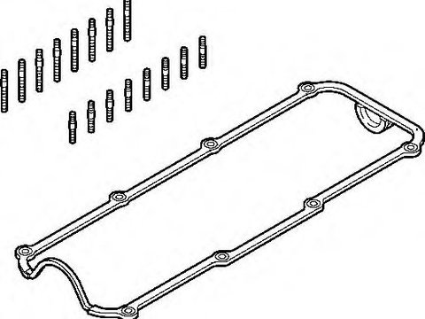 Set garnituri, Capac supape VW VENTO (1H2) (1991 - 1998) ELRING 457.200