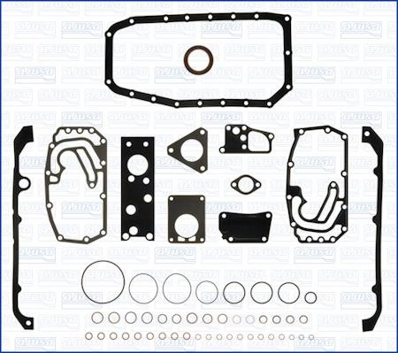 Set garnituri. carter Complete engine gasket set - crankcase IVECO DAILY III POWER DAILY CITROEN JUMPER FIAT DUCATO Peugeot IVECO DAILY III (DAILY-2000 / ZCFC), Van, 11.1997 - 10.2009 Ajusa 54126300