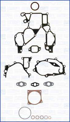 Set garnituri. carter Set complet de garnituri de motor - carter se potrivește. NISSAN CABSTAR PATROL GR V TERRANO II 3.0 d 05.00 NISSAN PATROL GR V (Y61), Cadru de sprijin, 05.1998 - Ajusa 54246800