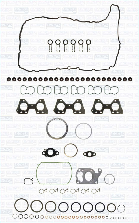 Set garnituri, chiulasa AJUSA 53044900 compatibil cu BMW X3 (F25) 2011 2012 2013 2014 2015 2016 2017