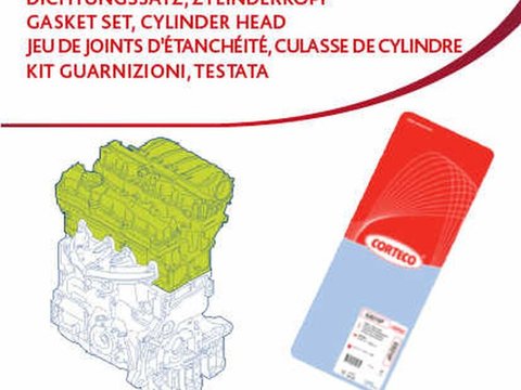 Set garnituri chiulasa KIA CARENS II FJ CORTECO 417322P