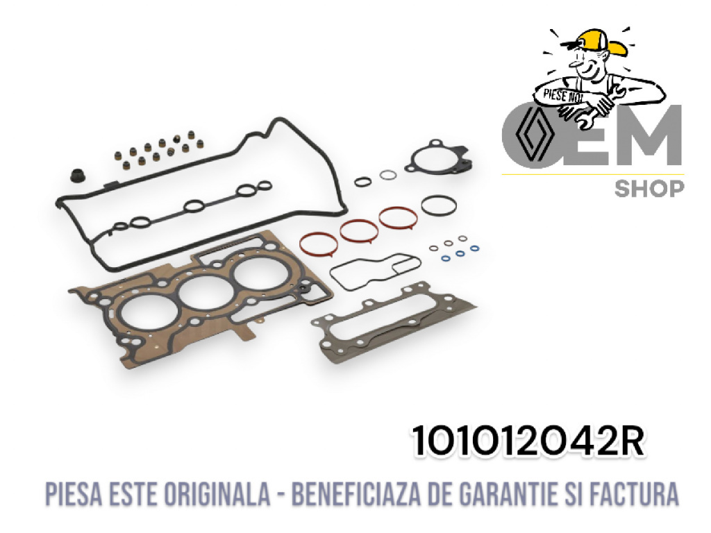 Set garnituri chiulasa motor Renault produs nou original cod piesa 101012042R