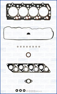 Set garnituri. chiulasa Set complet de garnituri de motor configurat se potrivește. KIA K2500 PREGIO 2.5D 08.95- KIA BONGO, Cadru de sprijin, 10.2003 - Ajusa 52198100