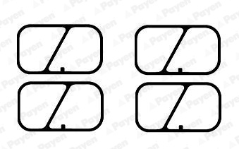 Set garnituri, galerie admisie (HA5073 PAYEN) ALFA ROMEO,CHEVROLET,CHRYSLER,Citroen,FIAT,LANCIA,OPEL,PEUGEOT,VAUXHALL