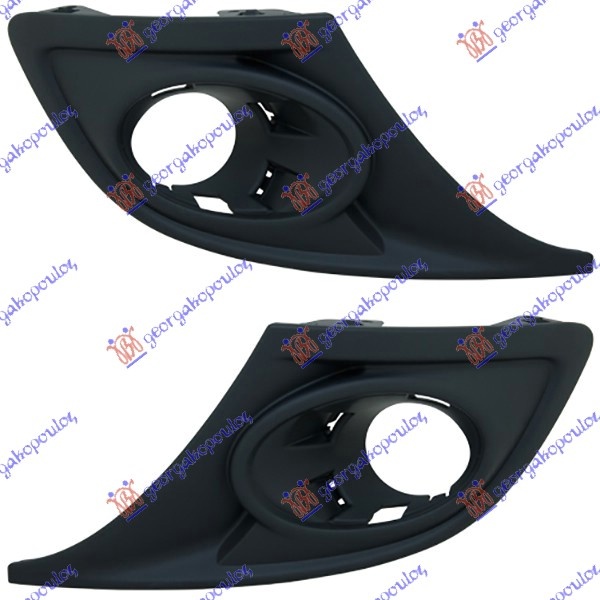 SET GRILA LATERALA BARA FATA (CU ORIFICII PROIECTOR CEATA) 2012- , RENAULT, RENAULT MEGANE H/B - S.W. 08-14, 068604815